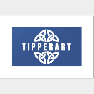 Tipperary in Celtic Knot, Ireland Posters and Art